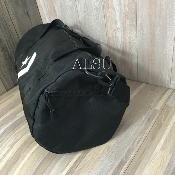Converse Sport Duffel Large Black AUTHENTIC - Picture 4 of 8